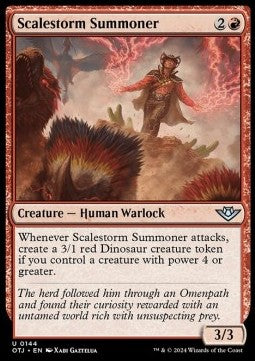 Scalestorm Summoner - Outlaws of Thunder Junction (Uncommon) [OTJ-144]