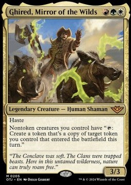 Ghired, Mirror of the Wilds - Outlaws of Thunder Junction (Mythic) [OTJ-205]