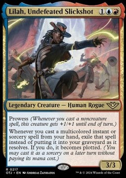 Lilah, Undefeated Slickshot - Outlaws of Thunder Junction (Rare) [OTJ-217]