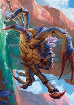 Art Series: Canyon Crab (V.1) - Outlaws of Thunder Junction: Extras (Tip Card) [XOTJ-A04]