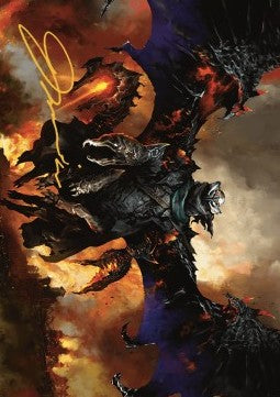 Art Series: Akul the Unrepentant (V.2) - Outlaws of Thunder Junction: Extras (Tip Card) [XOTJ-A16]