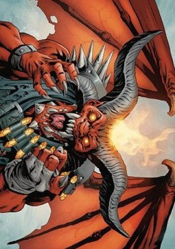 Art Series: Rakdos, the Muscle (V.1) - Outlaws of Thunder Junction: Extras (Tip Card) [XOTJ-A53]