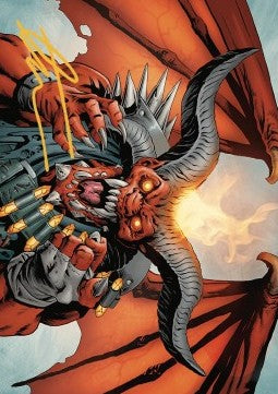 Art Series: Rakdos, the Muscle (V.2) - Outlaws of Thunder Junction: Extras (Tip Card) [XOTJ-A53]