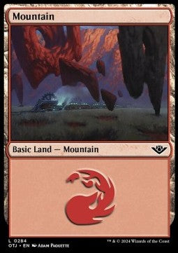 Mountain (V.2) - Outlaws of Thunder Junction: Extras (Land) [XOTJ-284]