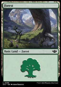 Forest (V.2) - Outlaws of Thunder Junction: Extras (Land) [XOTJ-286]