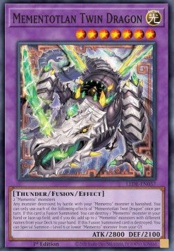 Mementotlan Twin Dragon - Legacy of Destruction (Common) [LEDE-037]