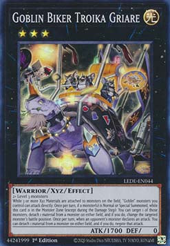 Goblin Biker Troika Griare - Legacy of Destruction (Super Rare) [LEDE-044]