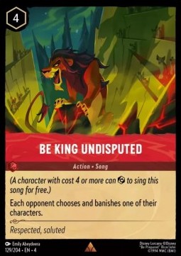 Be King Undisputed - Ursula's Return (Rare) [4URS-129]
