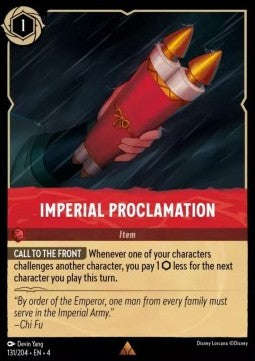 Imperial Proclamation - Ursula's Return (Rare) [4URS-131]