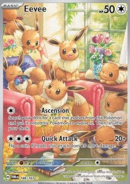 Eevee - Twilight Masquerade (Illustration Rare) [TWM-188]