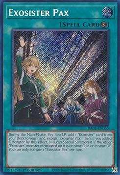 Exosister Pax (V.3 - Secret Rare) - 25th Anniversary Rarity Collection II (Secret Rare) [RA02-066]