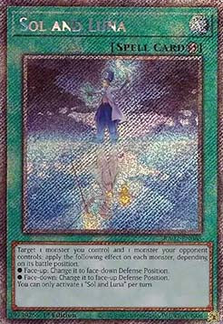 Sol and Luna (V.4 - Platinum Secret Rare) - 25th Anniversary Rarity Collection II (Platinum Secret Rare) [RA02-068]