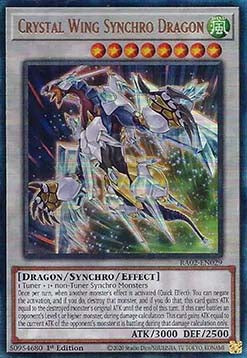 Crystal Wing Synchro Dragon (V.7 - Ultimate Rare) - 25th Anniversary Rarity Collection II (Ultimate Rare) [RA02-029]