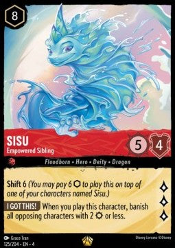 Sisu - Empowered Sibling (V.1) - Ursula's Return (Legendary) [4URS-125]