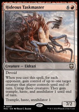 Hideous Taskmaster - Commander: Modern Horizons 3 (Rare) [M3C-57]