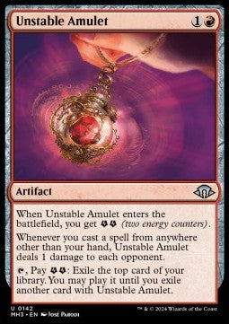 Unstable Amulet - Modern Horizons 3 (Uncommon) [MH3-142]