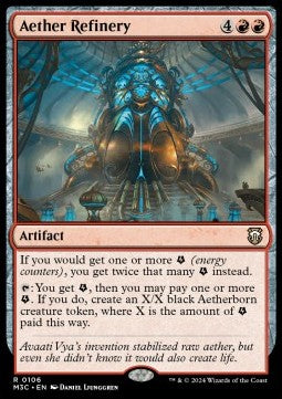 Aether Refinery - Commander: Modern Horizons 3 (Rare) [M3C-106]