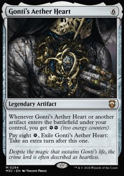Gonti's Aether Heart - Commander: Modern Horizons 3 (Mythic) [M3C-294]