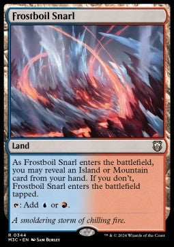 Frostboil Snarl - Commander: Modern Horizons 3 (Rare) [M3C-344]