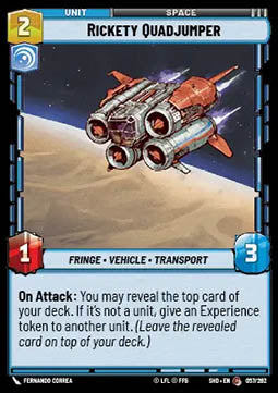 Rickety Quadjumper - Shadows of the Galaxy (Common) [SHD-057]