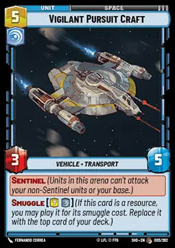 Vigilant Pursuit Craft - Shadows of the Galaxy (Common) [SHD-065]