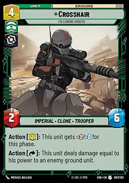 Crosshair, Following Orders - Shadows of the Galaxy (Uncommon) [SHD-087]