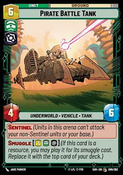 Pirate Battle Tank - Shadows of the Galaxy (Common) [SHD-089]