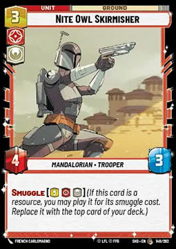 Nite Owl Skirmisher - Shadows of the Galaxy (Common) [SHD-149]