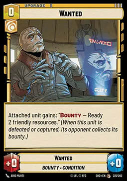 Wanted - Shadows of the Galaxy (Common) [SHD-221]