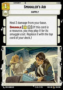 Smuggler’s Aid - Shadows of the Galaxy (Common) [SHD-252]