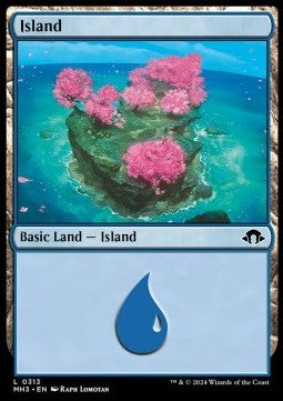 Island (V.3) - Modern Horizons 3 (Land) [MH3-313]