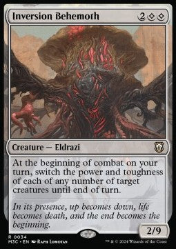Inversion Behemoth - Commander: Modern Horizons 3 (Rare) [M3C-34]