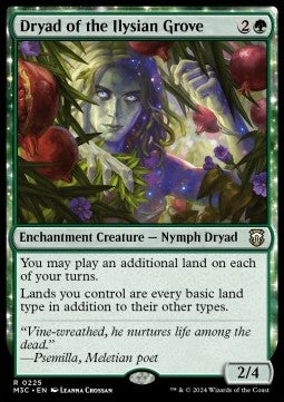 Dryad of the Ilysian Grove - Commander: Modern Horizons 3 (Rare) [M3C-225]
