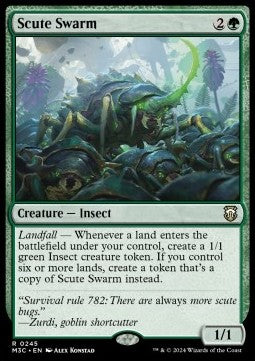 Scute Swarm - Commander: Modern Horizons 3 (Rare) [M3C-245]