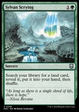 Sylvan Scrying - Commander: Modern Horizons 3 (Uncommon) [M3C-248]
