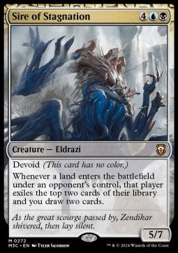Sire of Stagnation - Commander: Modern Horizons 3 (Mythic) [M3C-272]