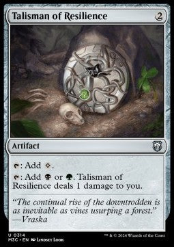 Talisman of Resilience - Commander: Modern Horizons 3 (Uncommon) [M3C-314]