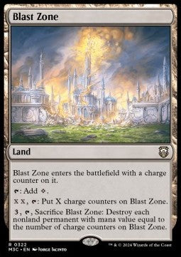 Blast Zone - Commander: Modern Horizons 3 (Rare) [M3C-322]