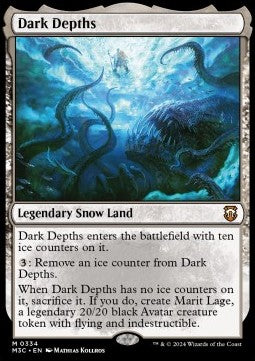 Dark Depths - Commander: Modern Horizons 3 (Mythic) [M3C-334]