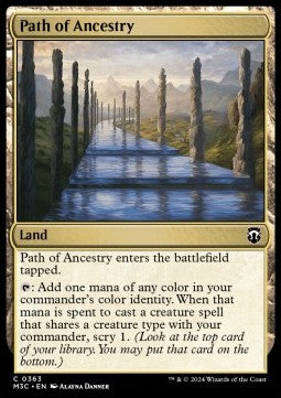 Path of Ancestry - Commander: Modern Horizons 3 (Common) [M3C-363]