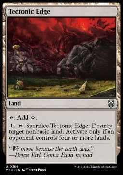Tectonic Edge - Commander: Modern Horizons 3 (Uncommon) [M3C-384]