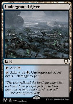Underground River - Commander: Modern Horizons 3 (Rare) [M3C-400]