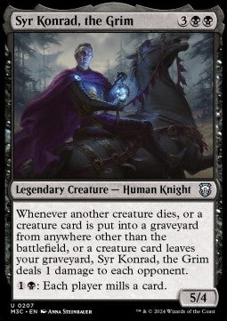Syr Konrad, the Grim - Commander: Modern Horizons 3 (Uncommon) [M3C-207]