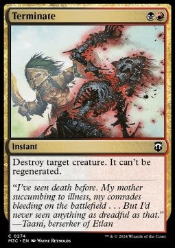 Terminate - Commander: Modern Horizons 3 (Common) [M3C-274]