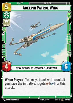 Adelphi Patrol Wing - Shadows of the Galaxy (Common) [SHD-101]
