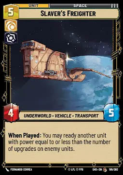 Slaver’s Freighter - Shadows of the Galaxy (Common) [SHD-189]
