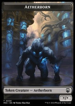 Aetherborn Token (B */*) // Thopter Token (A 1/1) (V.1) - Modern Horizons 3: Tokens (Token) [TMH3-CT 9/26]