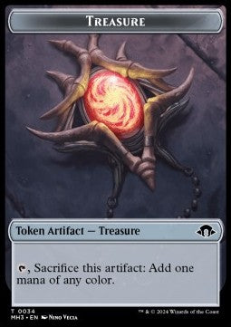 Treasure Token // Copy Token (V.1) - Modern Horizons 3: Tokens (Token) [TMH3-CT 34/1]
