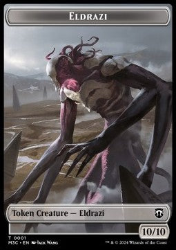 Eldrazi Token (C 10/10) // Spirit Token (C 2/2) (V.1) - Modern Horizons 3: Tokens (Token) [TMH3-CT 1/5]