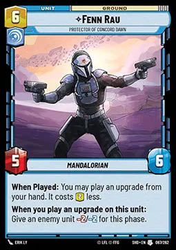 Fenn Rau, Protector of Concord Dawn - Shadows of the Galaxy (Uncommon) [SHD-067]
